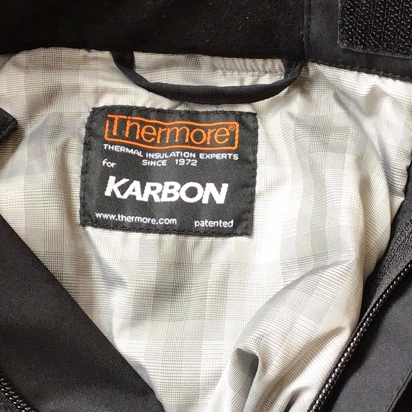 KARBON SILVER INSULATED SKI PANTS SIZE S ( SMALL ). - Picture 8 of 9